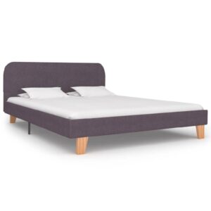 Annapolis Fabric Double Bed In Taupe